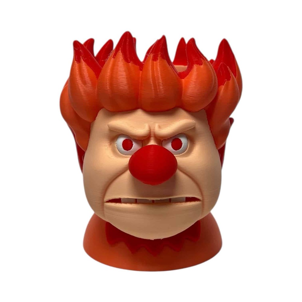 Heat Miser Head – Planter / Candy Bowl / Desk Display / 6''inches Tall
